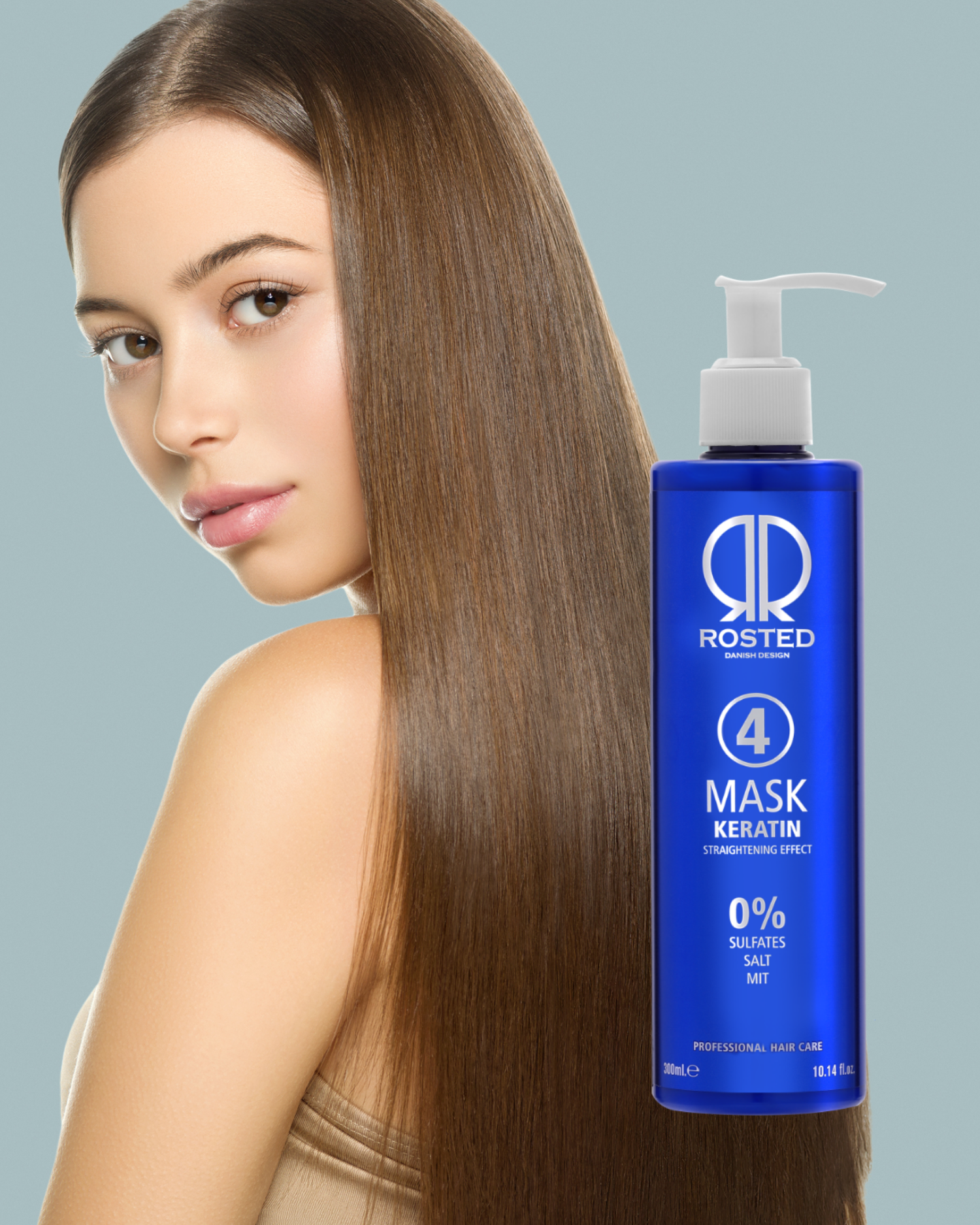 Rosted 4 Keratin Mask - 300ml